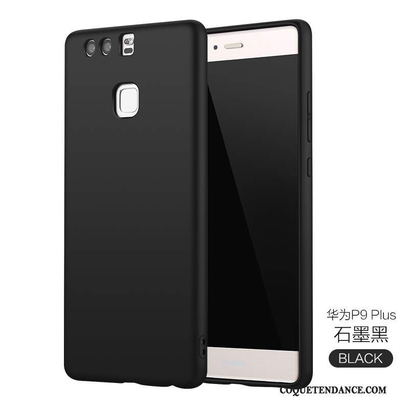 Huawei P9 Plus Coque Délavé En Daim Protection Étui Incassable De Téléphone