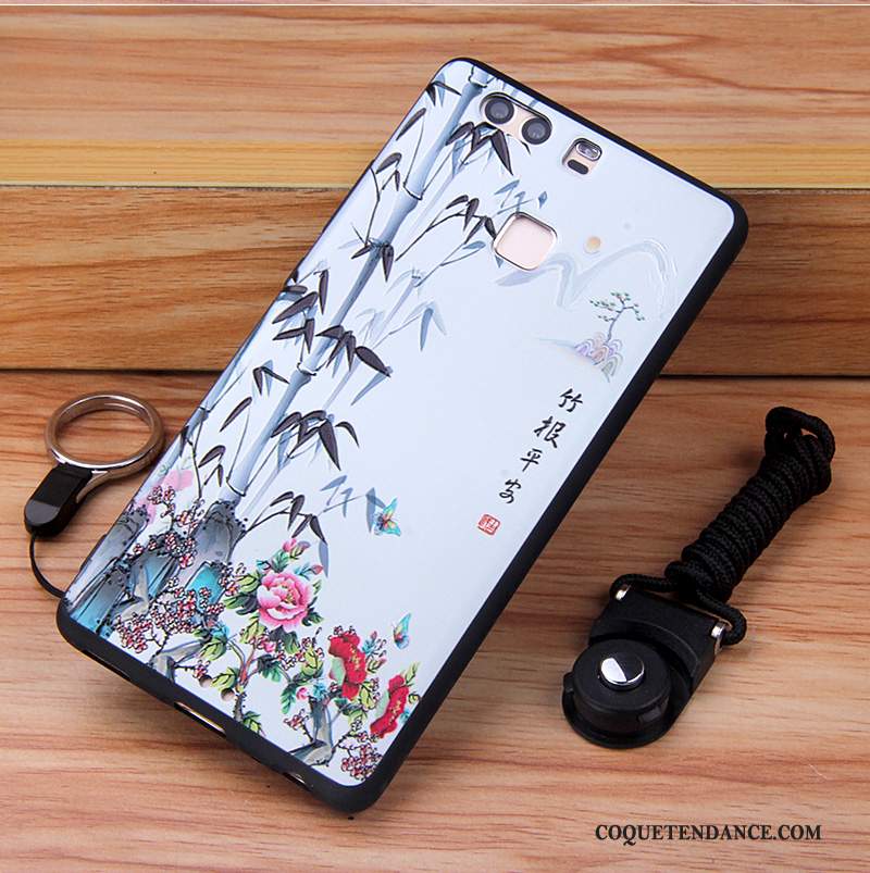 Huawei P9 Plus Coque Incassable Blanc Étui Protection De Téléphone
