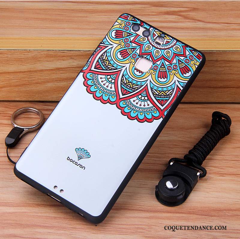 Huawei P9 Plus Coque Incassable Blanc Étui Protection De Téléphone