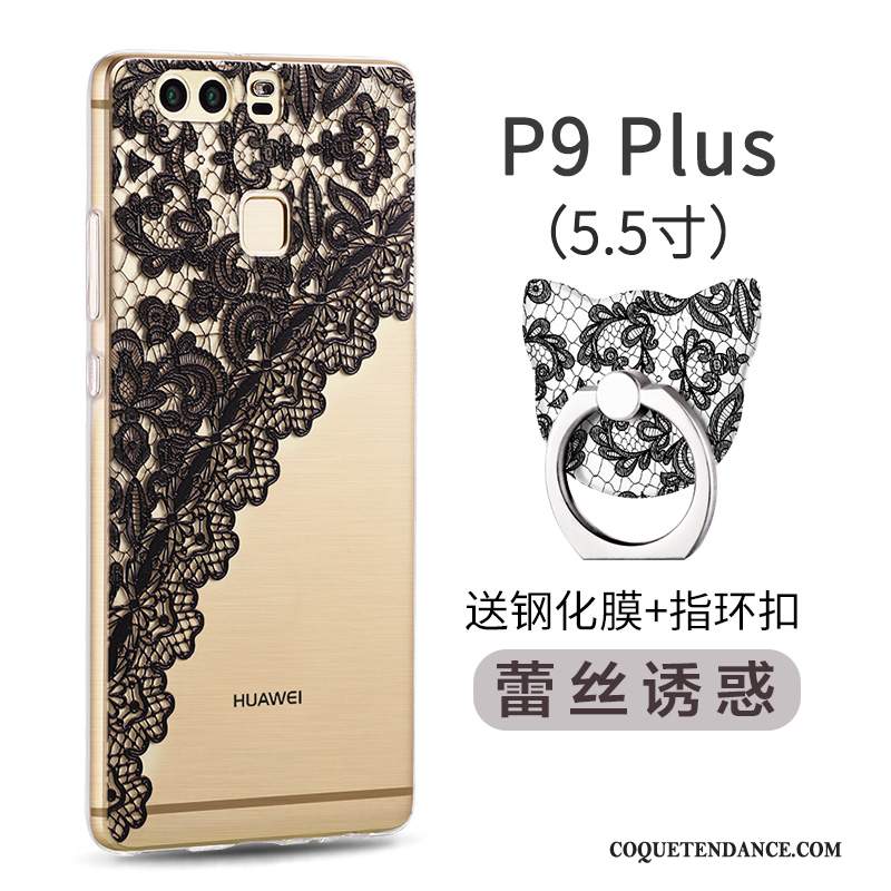 Huawei P9 Plus Coque Jaune Tout Compris Créatif Incassable Étui