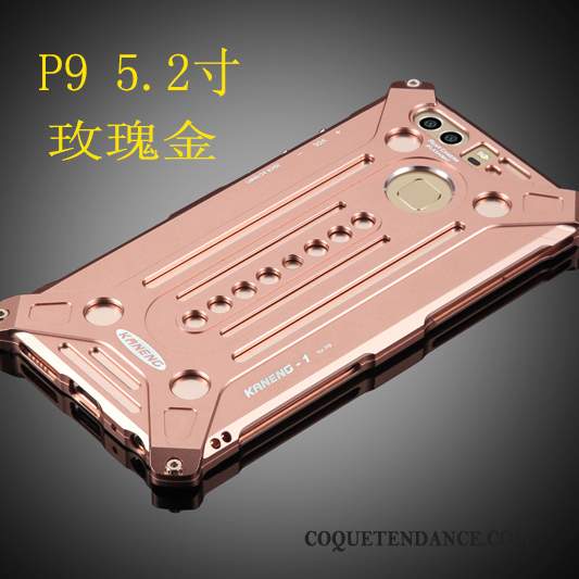 Huawei P9 Plus Coque Métal Argent De Téléphone Étui Protection