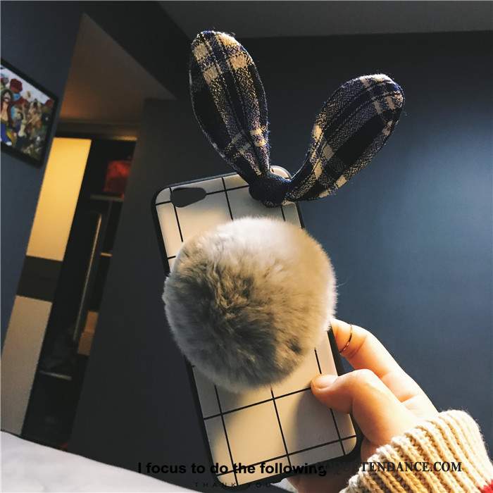 Huawei P9 Plus Coque Peluche Incassable Silicone Pompon Tout Compris