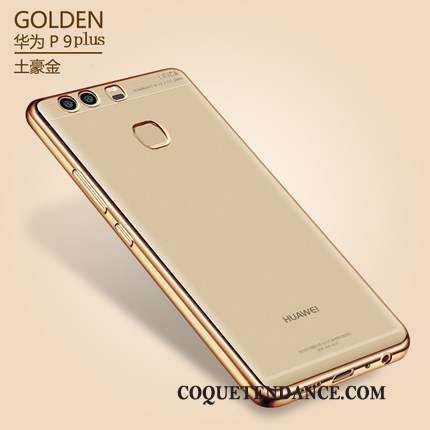 Huawei P9 Plus Coque Très Mince Placage De Téléphone Transparent Argent