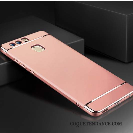 Huawei P9 Plus Coque Étui De Téléphone Protection Pu Difficile