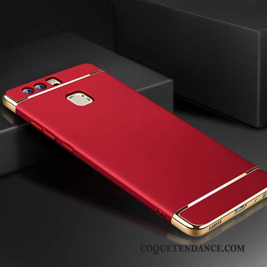 Huawei P9 Plus Coque Étui De Téléphone Protection Pu Difficile