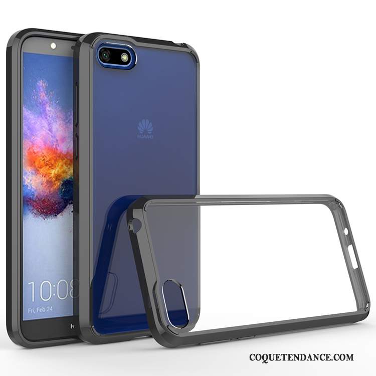 Huawei Y5 2018 Coque Protection Transparent Incassable Europe Étui