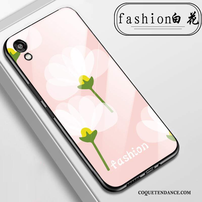 Huawei Y5 2019 Coque Fleurs Vert De Téléphone Petit Frais