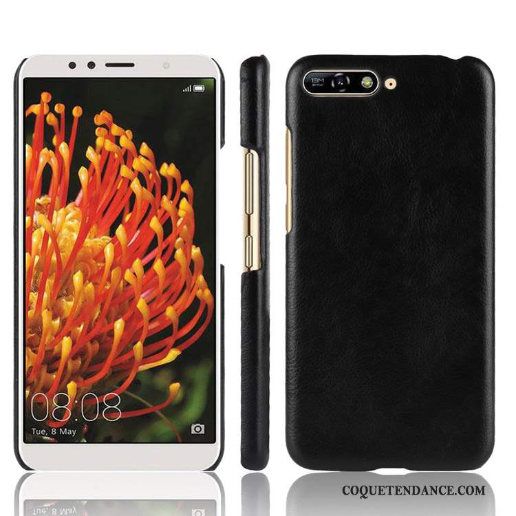 Huawei Y6 2018 Coque Incassable Modèle Fleurie Étui Protection