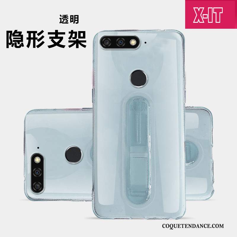 Huawei Y6 2018 Coque Protection Étui Transparent De Téléphone Incassable