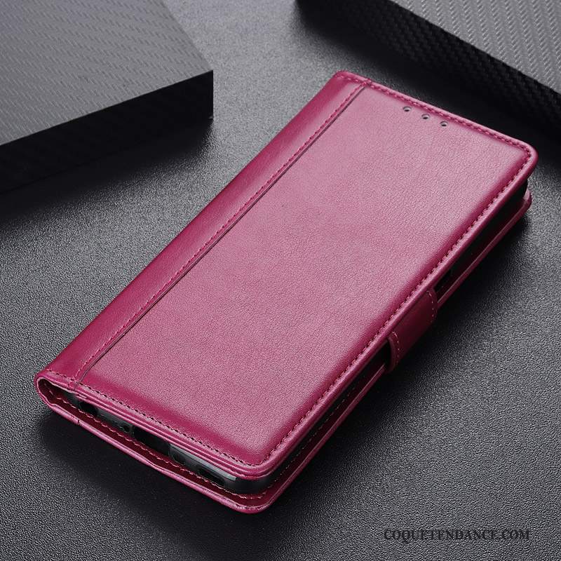 Huawei Y6 2019 Coque Business Tout Compris Carte Rouge Housse