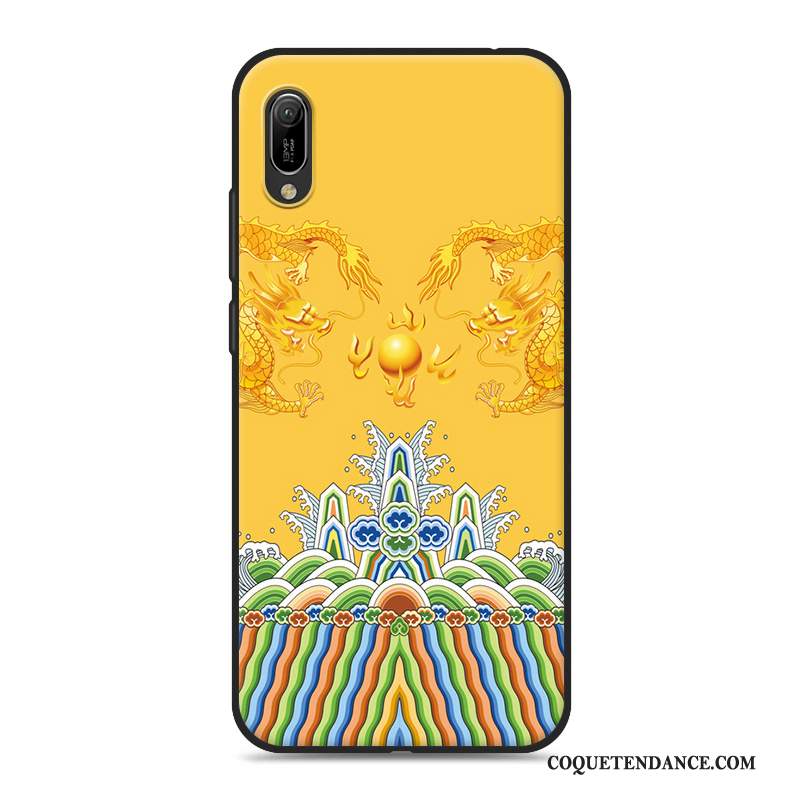 Huawei Y6 2019 Coque Créatif Simple Amoureux Mode Protection