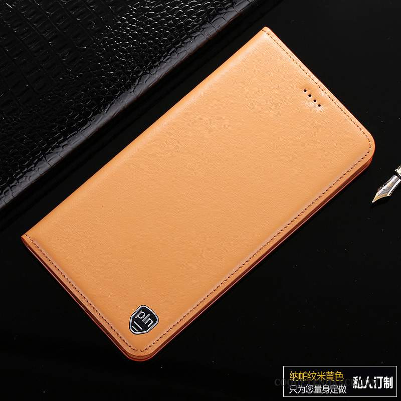 Huawei Y6 2019 Coque Cuir Véritable Protection Étui Tout Compris Étui En Cuir