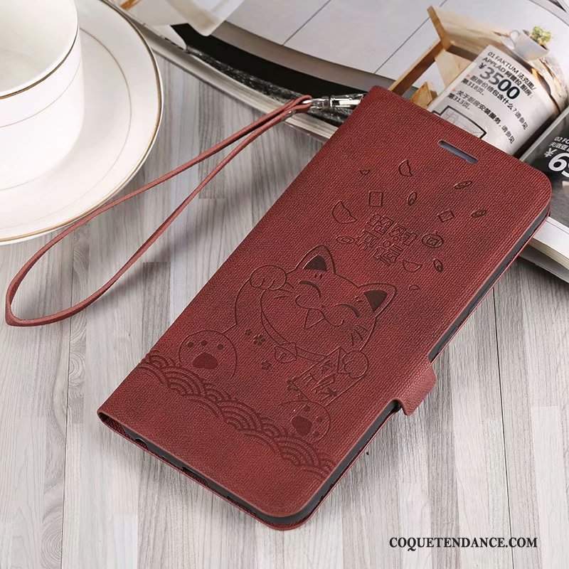 Huawei Y6 2019 Coque Protection Bleu De Téléphone Étui Étui En Cuir