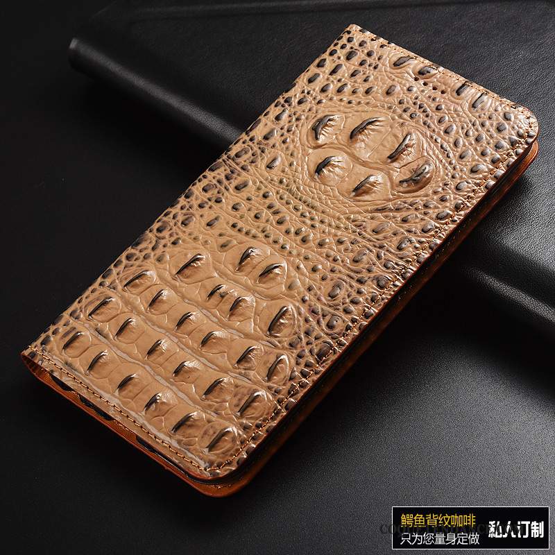 Huawei Y7 2019 Coque Tout Compris Cuir Véritable Modèle Fleurie Étui En Cuir De Téléphone