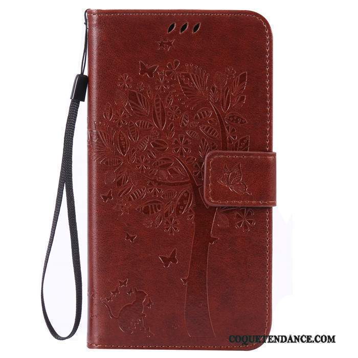 Lg G4 Coque Clamshell Étui En Cuir Rouge De Téléphone Protection