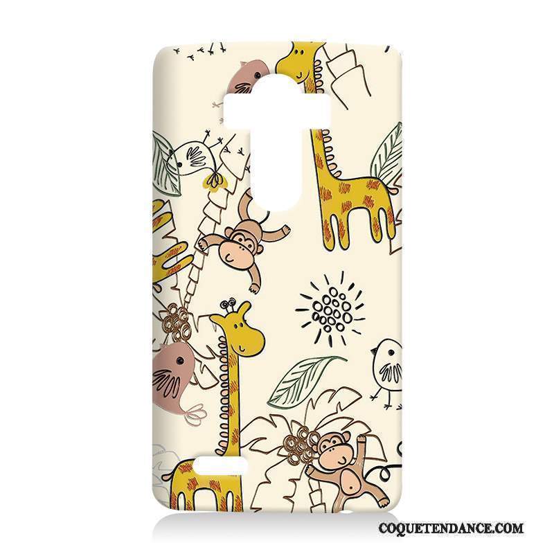 Lg G4 Coque Gaufrage Protection Dessin Animé Difficile Incassable