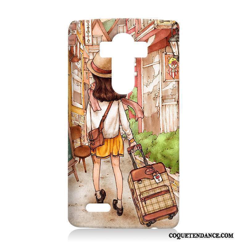 Lg G4 Coque Gaufrage Protection Dessin Animé Difficile Incassable