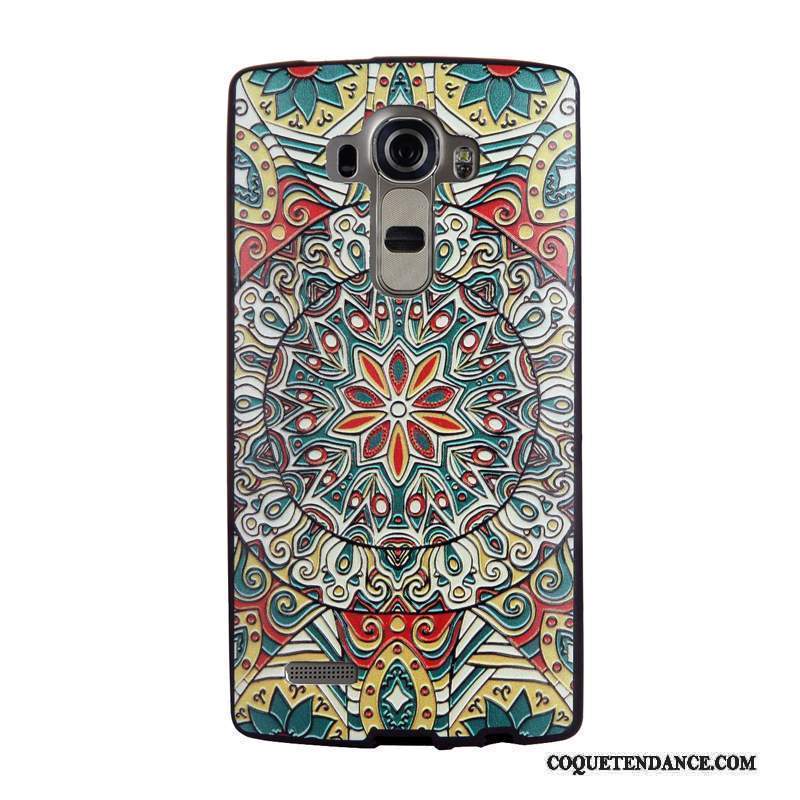 Lg G4 Coque Gaufrage Étui Dessin Animé Protection Tendance