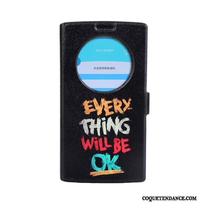 Lg G4 Coque Ouvrir La Fenêtre Tendance Support Fluide Doux Protection