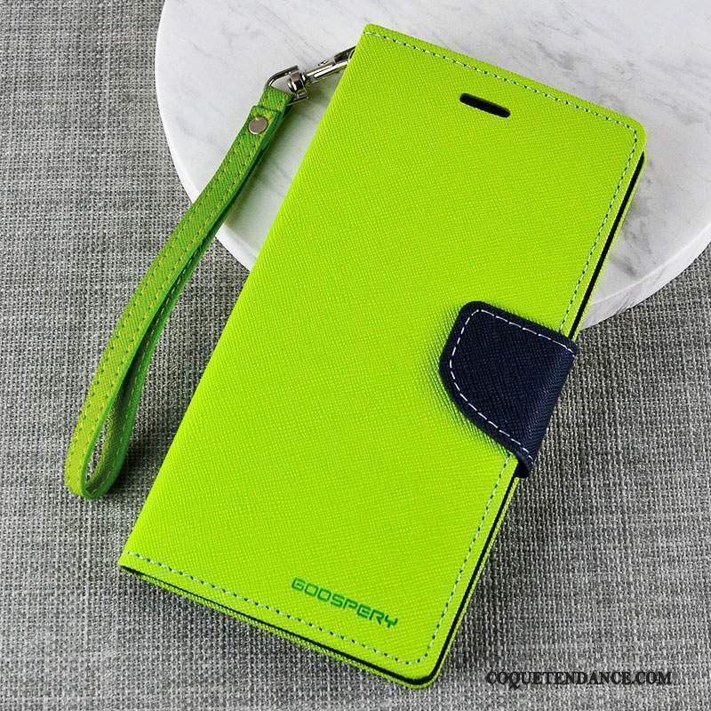 Lg G4 Coque Protection Vert Portefeuille De Téléphone Incassable