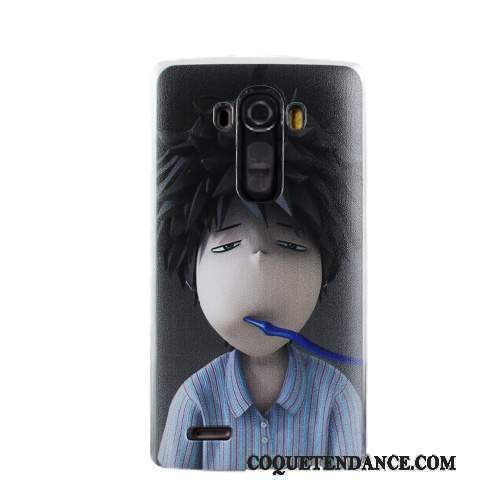 Lg G4 Coque Étui Protection Difficile De Téléphone Bleu