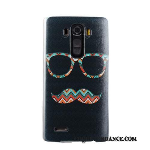 Lg G4 Coque Étui Protection Difficile De Téléphone Bleu