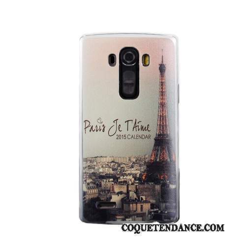 Lg G4 Coque Étui Protection Difficile De Téléphone Bleu