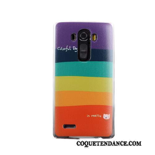 Lg G4 Coque Étui Protection Difficile De Téléphone Bleu