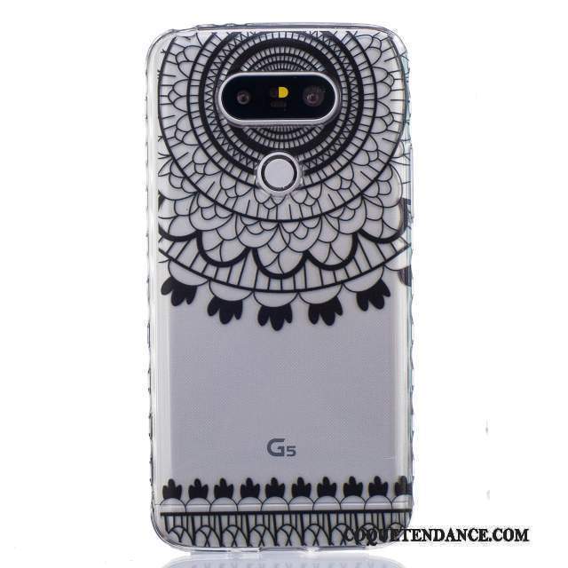 Lg G5 Coque Étui De Téléphone Incassable Dessin Animé Noir