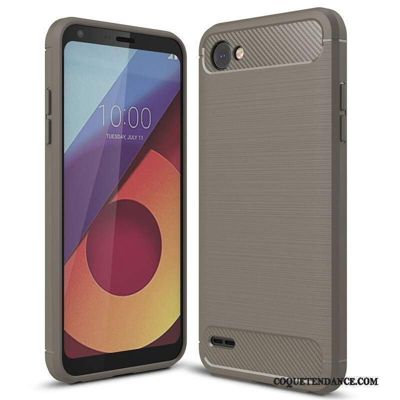 Lg G6 Coque Silicone Étui Rouge Protection Incassable