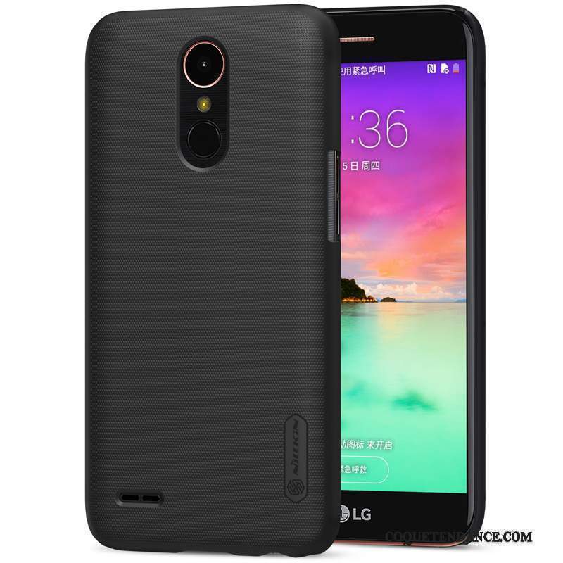 Lg K10 2017 Coque Protection Délavé En Daim De Téléphone Incassable Difficile