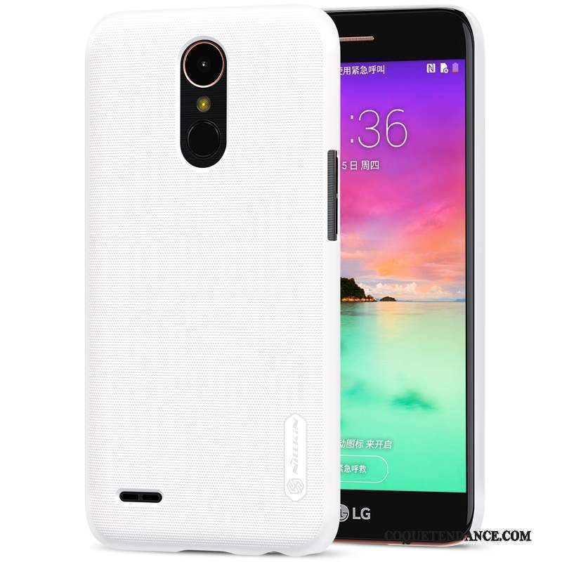 Lg K10 2017 Coque Protection Délavé En Daim De Téléphone Incassable Difficile