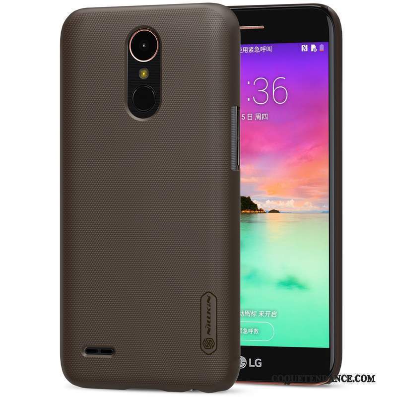 Lg K10 2017 Coque Protection Délavé En Daim De Téléphone Incassable Difficile