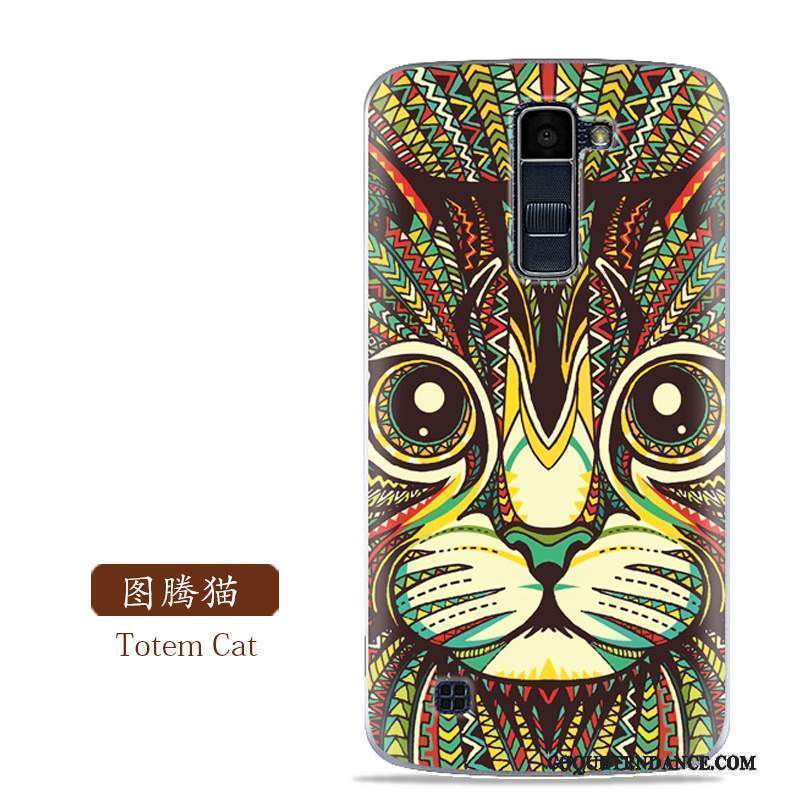 Lg K10 Coque Étui De Téléphone Fluide Doux Protection Multicolore