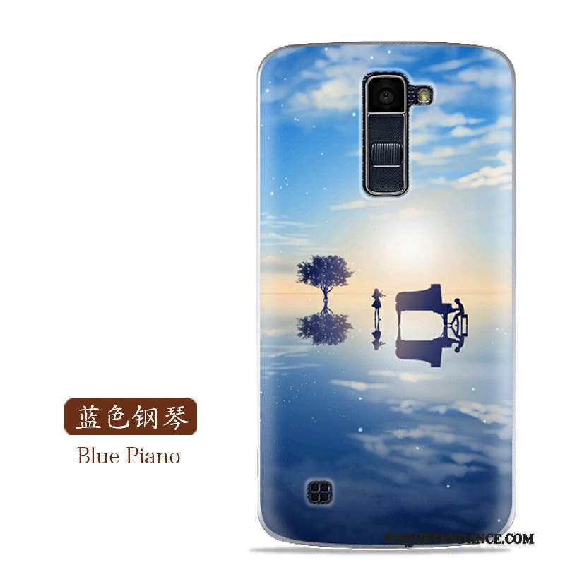 Lg K10 Coque Étui De Téléphone Fluide Doux Protection Multicolore