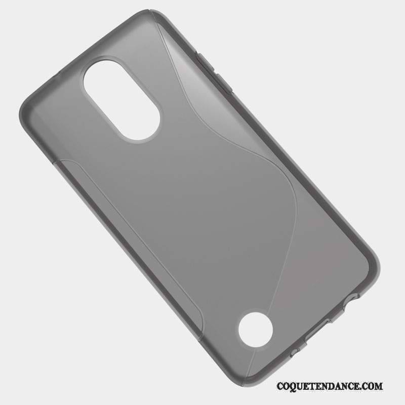 Lg K4 2017 Coque Gris Protection Étui Antidérapant