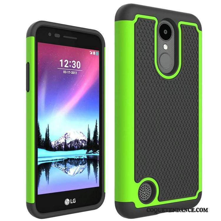 Lg K4 2017 Coque Protection Violet Modèle Fleurie De Téléphone