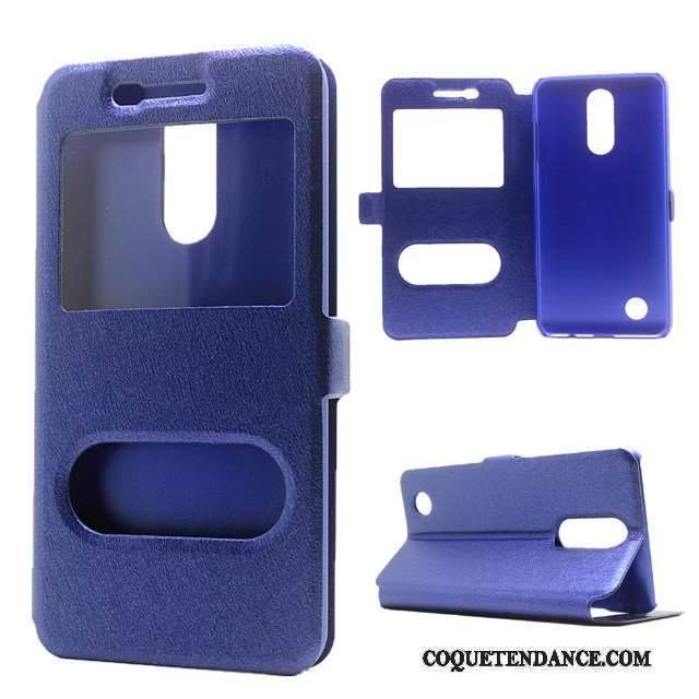 Lg K4 2017 Coque Étui Protection Bleu Incassable