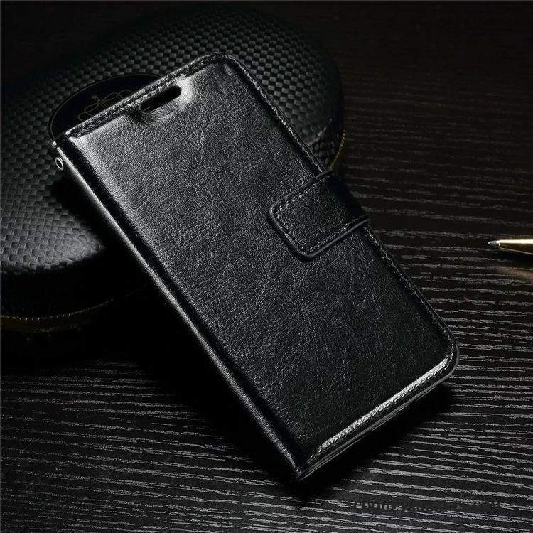 Lg K4 Coque Carte Une Agrafe Étui En Cuir Bordure Fluide Doux