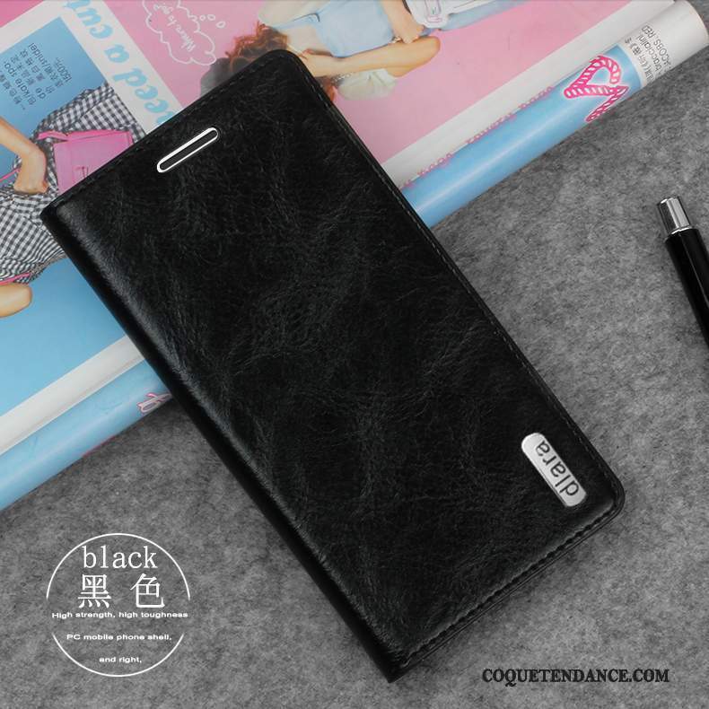 Lg Nexus 5x Coque Clamshell Étui En Cuir De Téléphone Violet Foncé