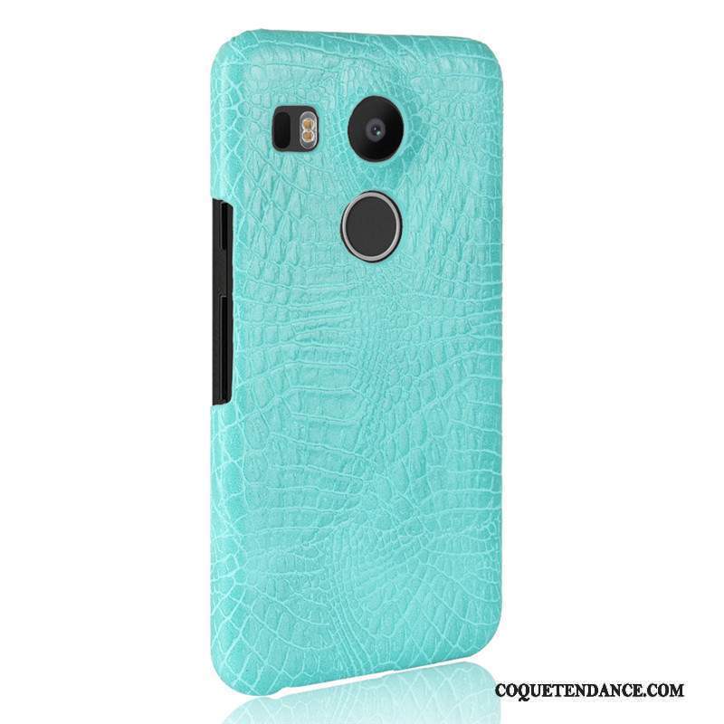 Lg Nexus 5x Coque Cuir Difficile Crocodile Modèle Protection