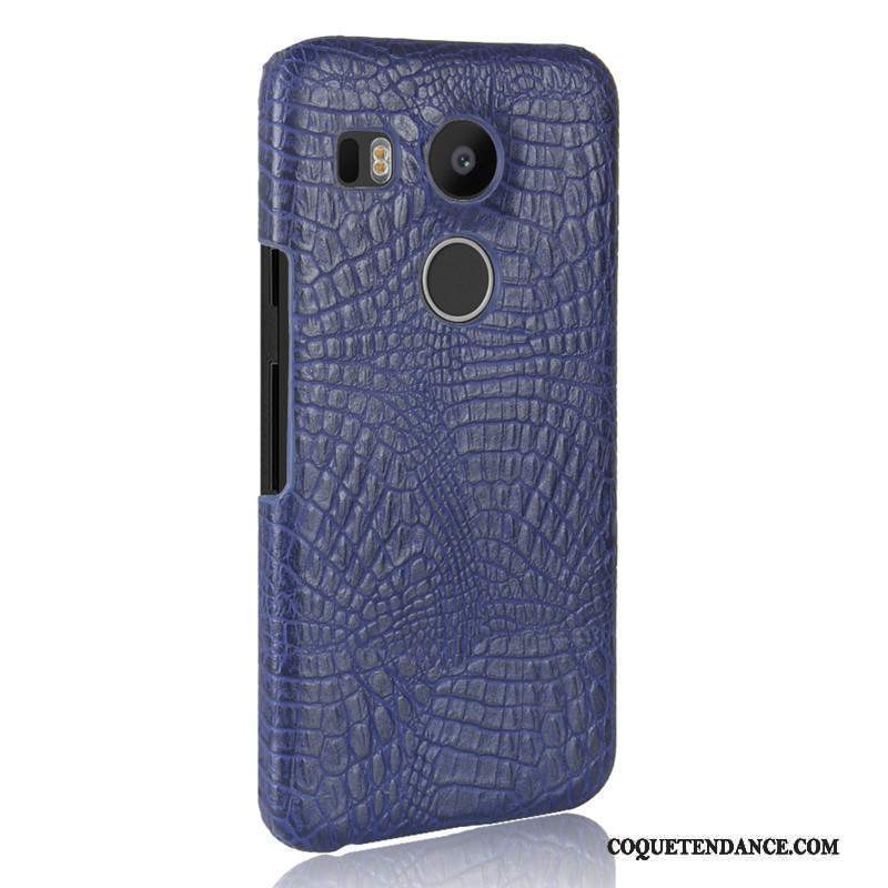 Lg Nexus 5x Coque Cuir Difficile Crocodile Modèle Protection