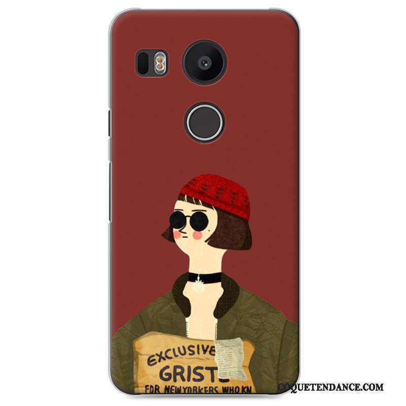 Lg Nexus 5x Coque Étui Amoureux Protection Tendance