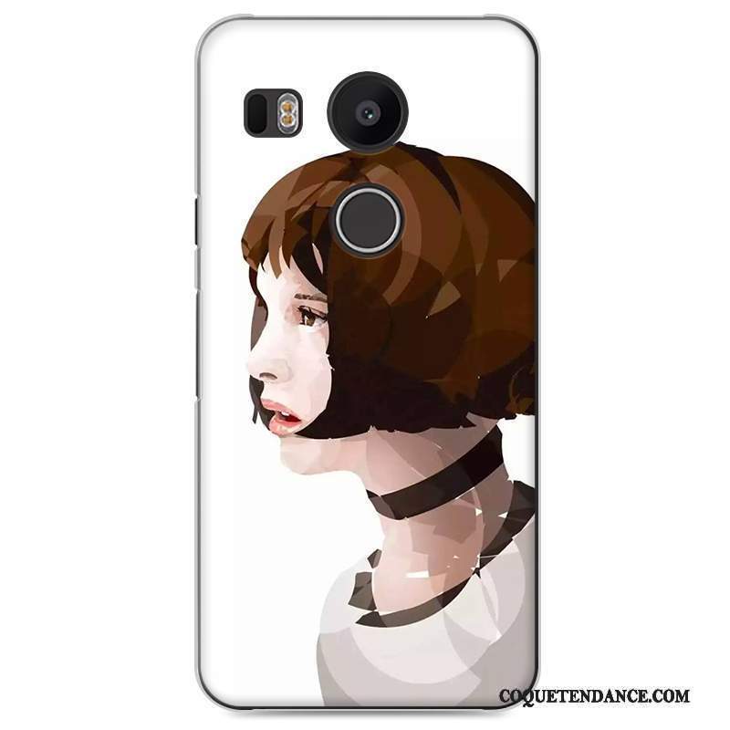 Lg Nexus 5x Coque Étui Amoureux Protection Tendance