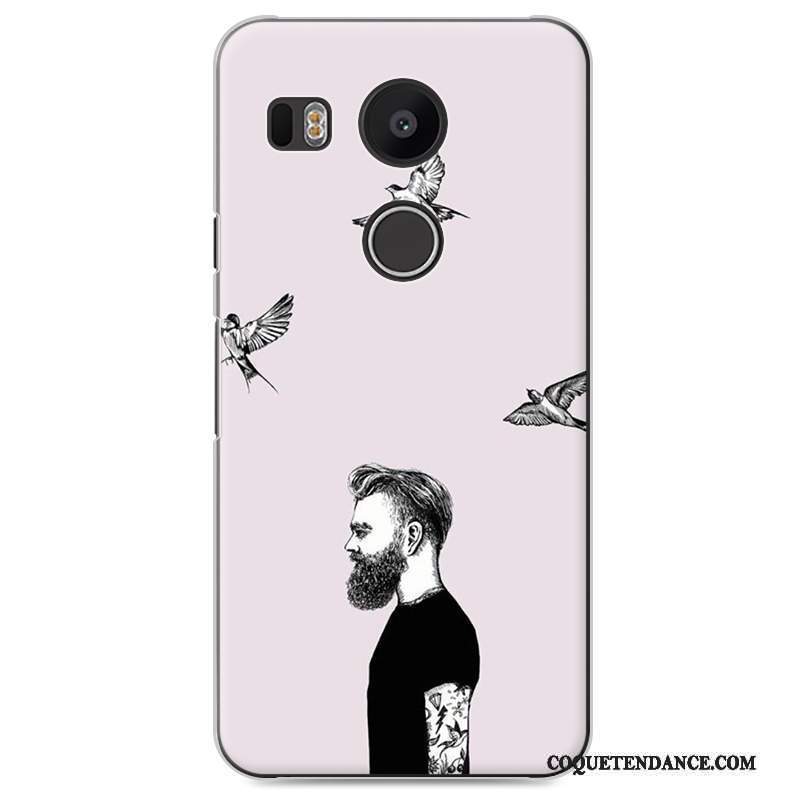 Lg Nexus 5x Coque Étui Amoureux Protection Tendance