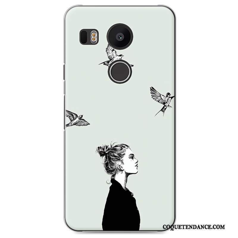 Lg Nexus 5x Coque Étui Amoureux Protection Tendance