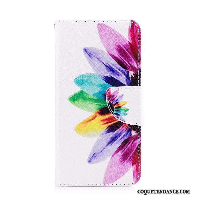 Lg Q6 Coque Peinture De Téléphone Protection Multicolore Étui