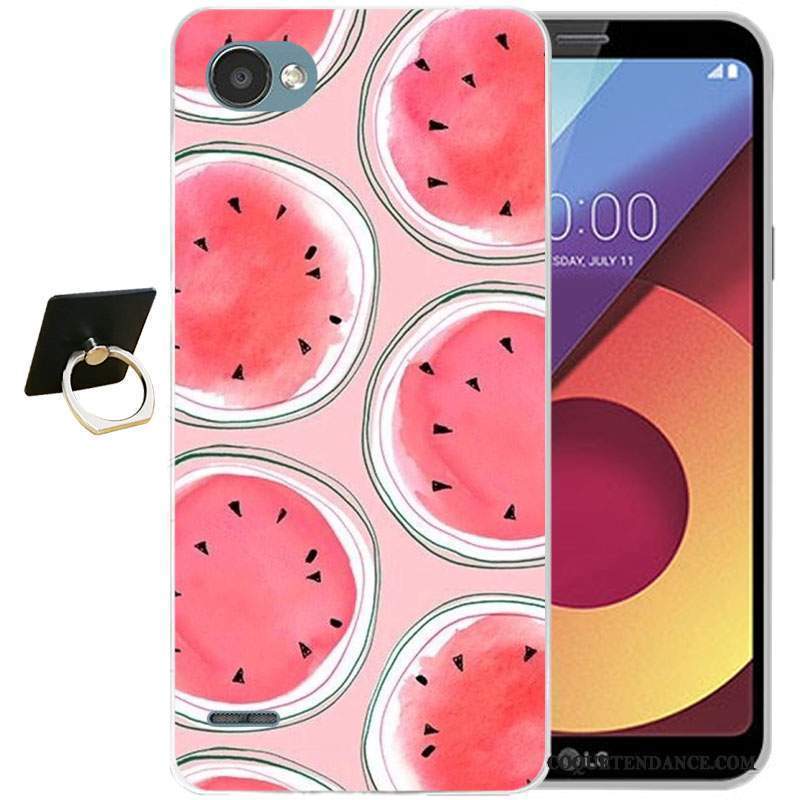 Lg Q6 Coque Silicone Protection Dessin Animé Tout Compris Bleu Clair