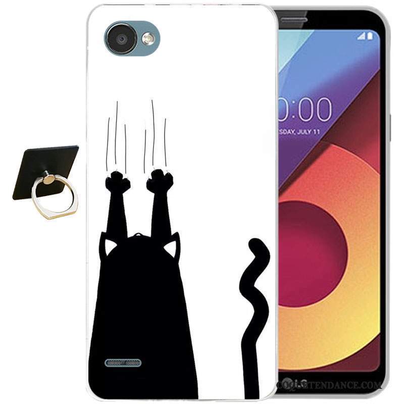 Lg Q6 Coque Silicone Protection Dessin Animé Tout Compris Bleu Clair