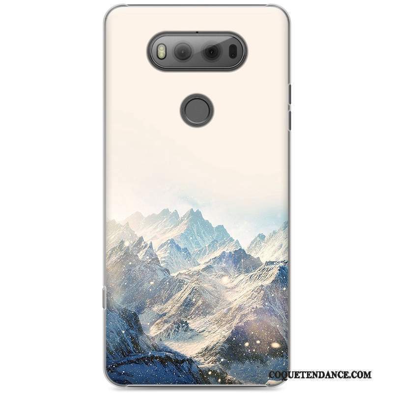 Lg V20 Coque Dessin Animé Créatif Violet Incassable